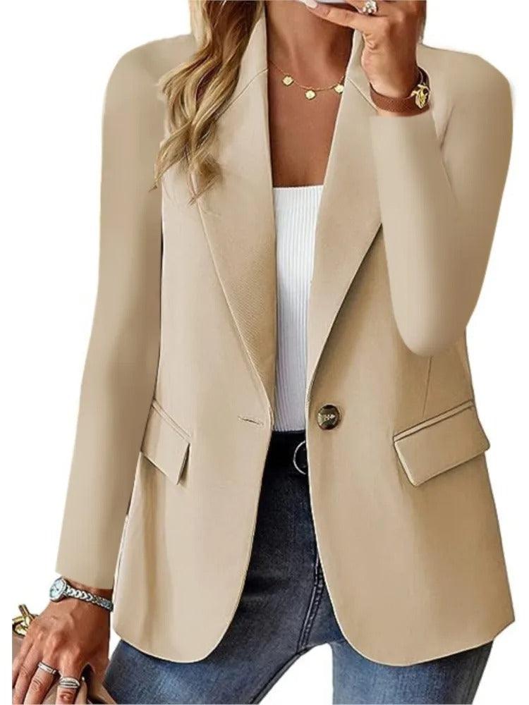 Casual Blazer Lange Mouwen voor Mannen