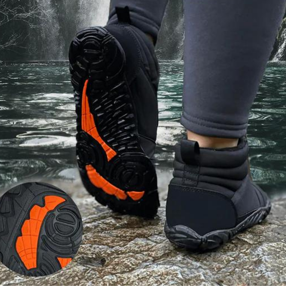Felix | Comfortabele winterschoen met ondersteuning in de kleur Blauw voor heren in stijl ideaal voor de winter