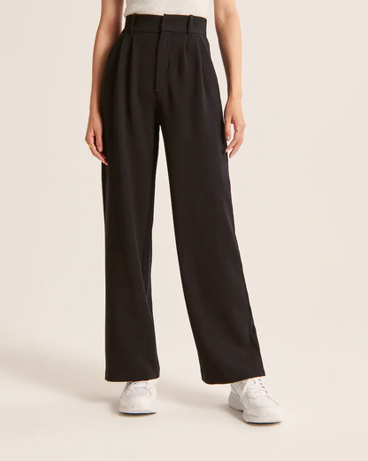 Damesbroek Elegante Getailleerde Fit Slanke Stijl - Mode Vibes