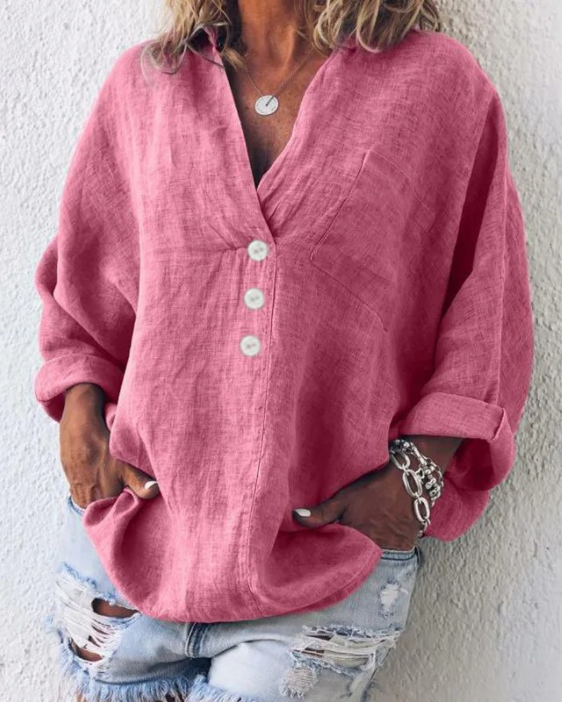 Vrouwelijke Ibiza Blouse Zomerjurk Stijl - Mode Vibes