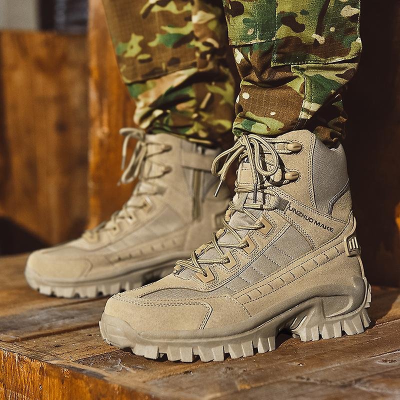 Dames Winterlaarzen Stoer Militair Model - Mode Vibes