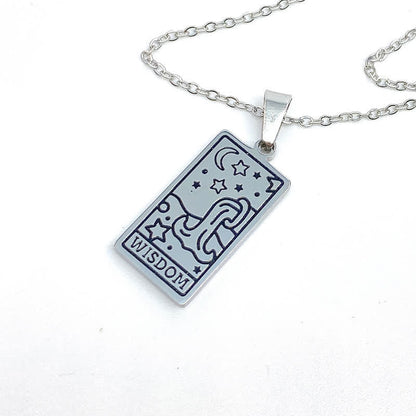 Gelukshanger Tarot Kaart Seraphina Vintage Stijl