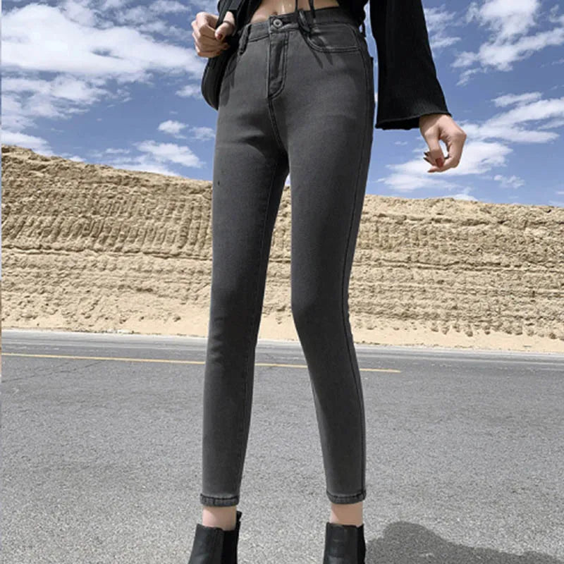 Damesjeans Warm Gevoerd Fieke - Mode Vibes