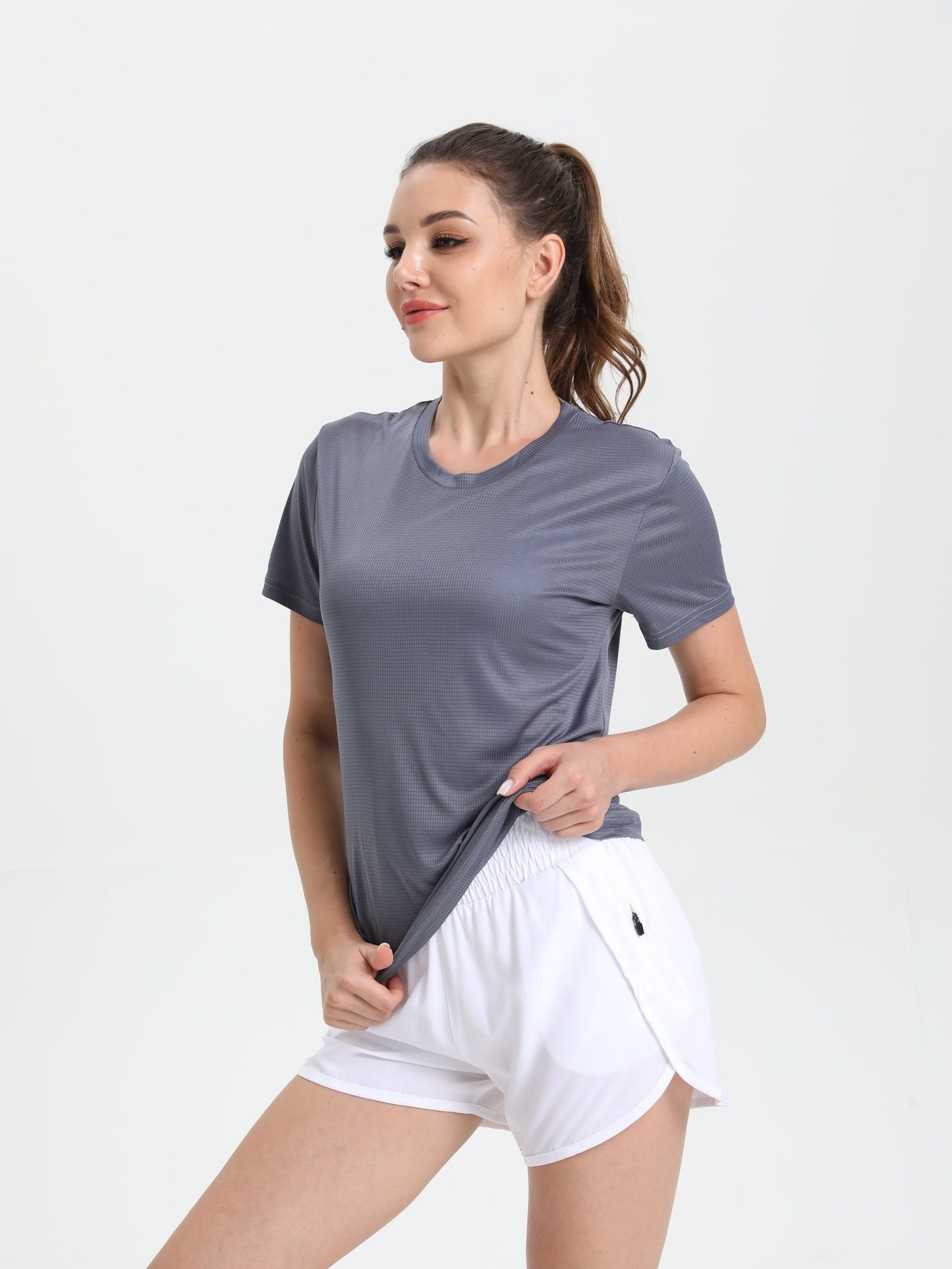 Dames Sportshirt Sneldrogend Lichtgewicht Fien - Mode Vibes