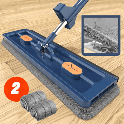 Dweil 360° Draaibaar Flexibel voor Gemakkelijk Schoonmaken