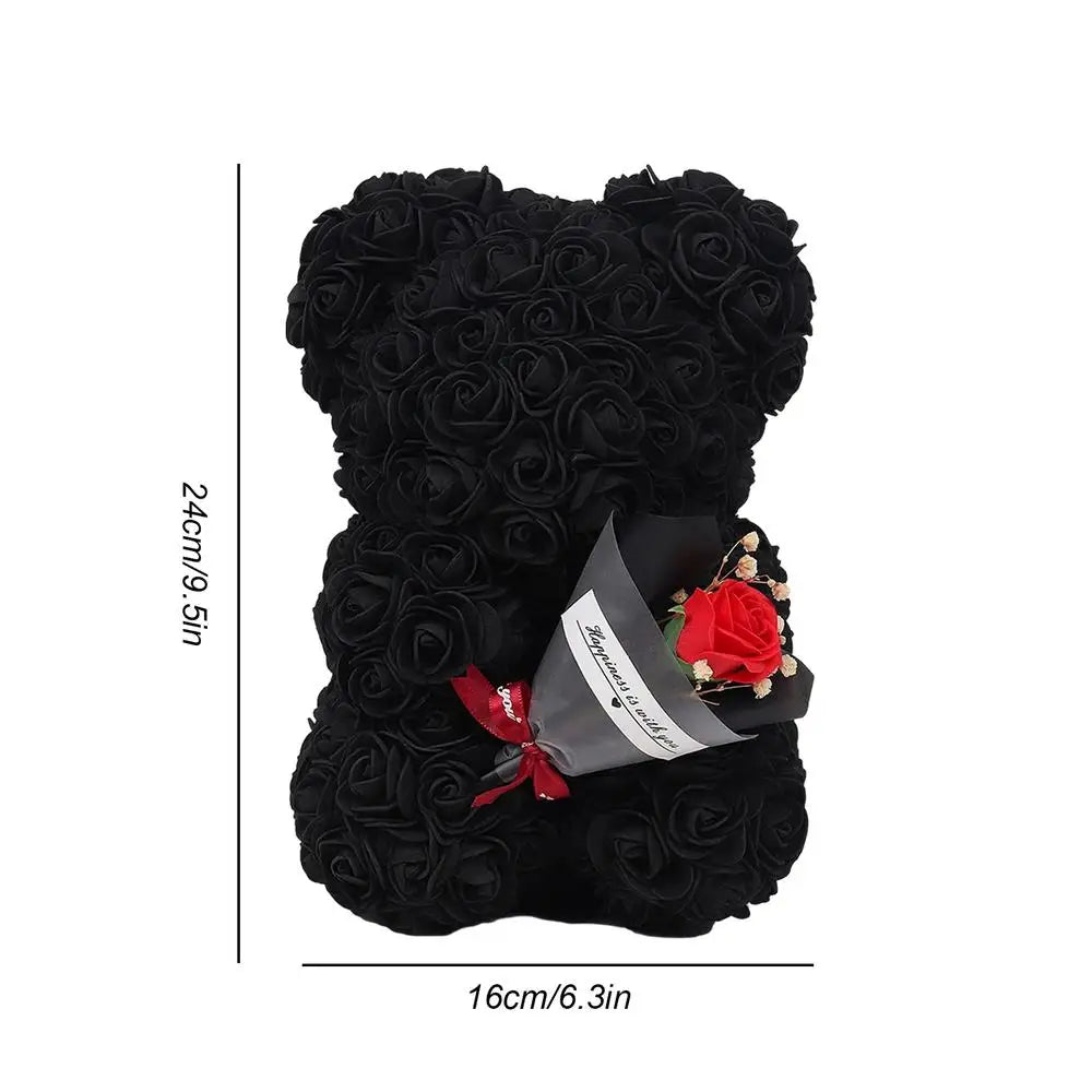 Rozen Teddybeer Knuffel Romantisch Fleur