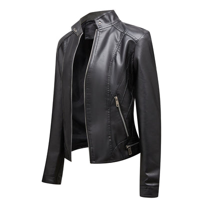 Leren Jas Stijlvol voor Dames Fleur Stijl - Mode Vibes