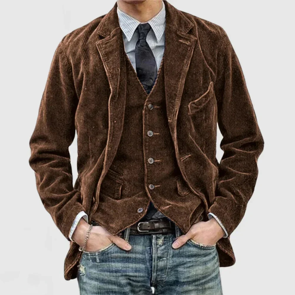 Maximo | Blazer in velluto a coste