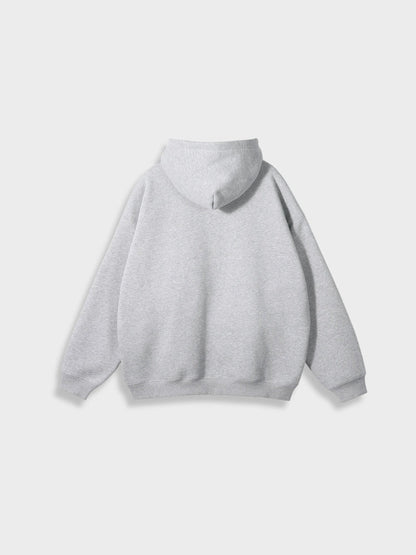 Lange Vest met Rits Oversized Stijl