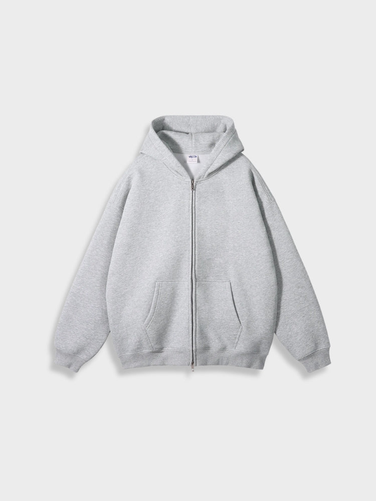 Lange Vest met Rits Oversized Stijl - Mode Vibes