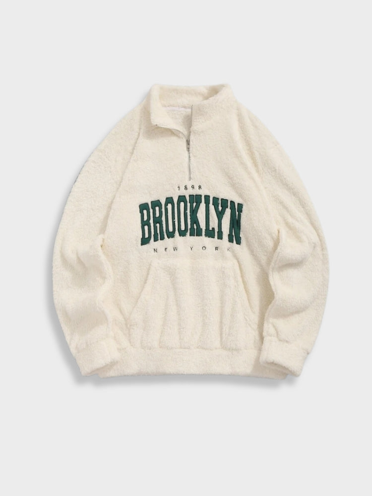 Fluffy NY Brooklyn Ziptas - Mode Vibes