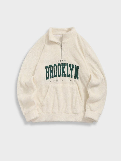 Fluffy NY Brooklyn Ziptas - Mode Vibes