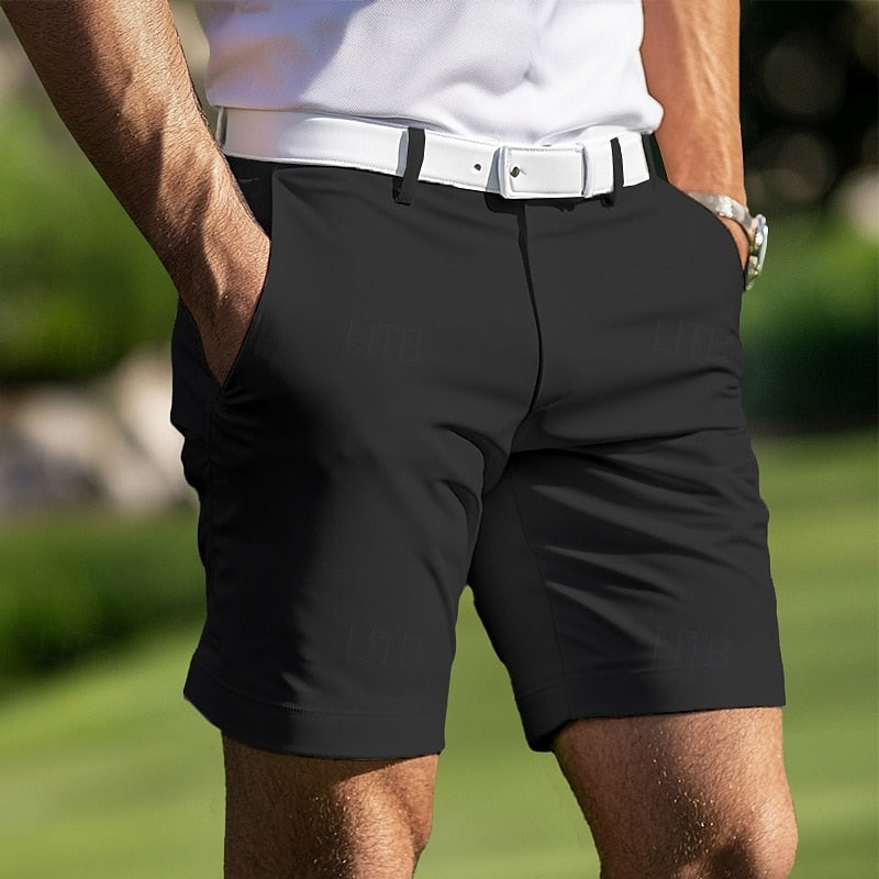 Heren Korte Broek – Slim Fit Casual Shorts met Stretch – Zomer & Golf