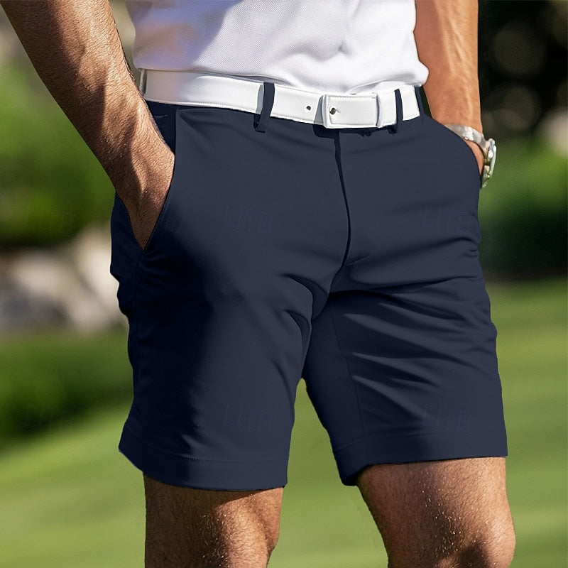 Heren Korte Broek – Slim Fit Casual Shorts met Stretch – Zomer & Golf