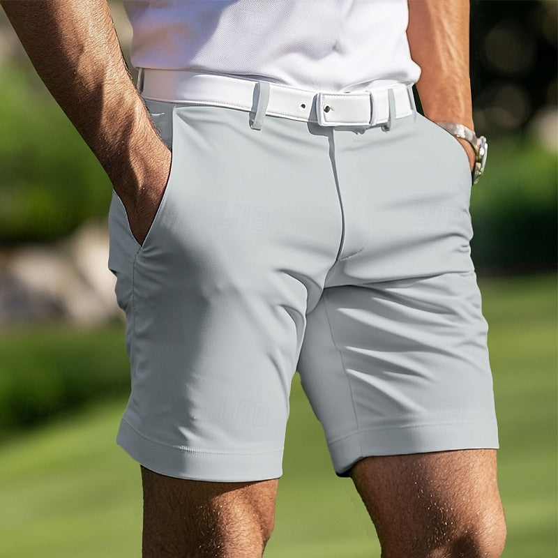 Heren Korte Broek – Slim Fit Casual Shorts met Stretch – Zomer & Golf