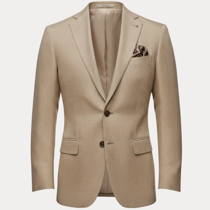 Alessio – Heren Slim Fit Blazer met Elegante Pasvorm en Klassieke Revers