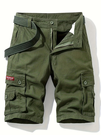 Heren Cargo Shorts – Utility Zakken & Comfort Fit – Outdoor & Casual Zomer