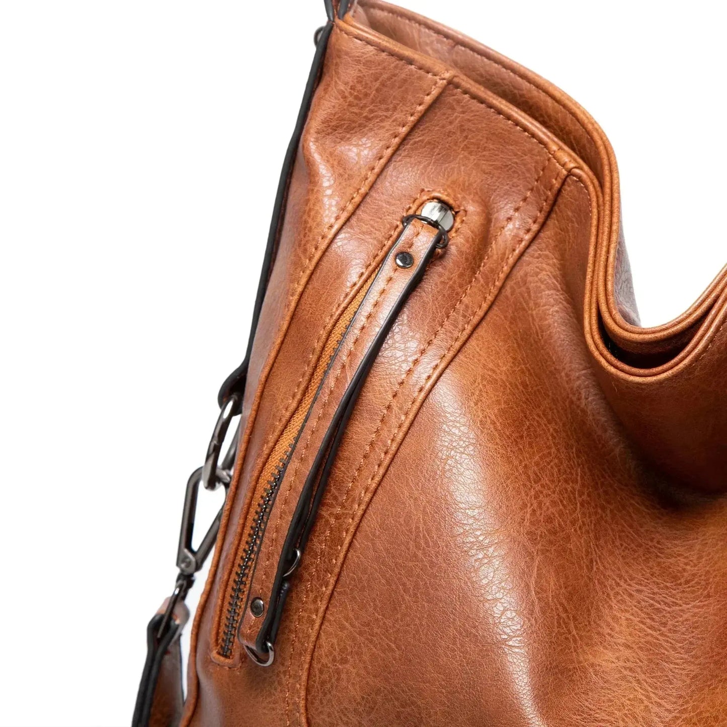 Leren Schoudertas Casual Stijl voor Dagelijks Gebruik