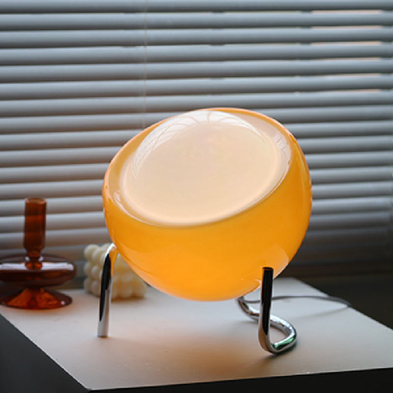 Retro Tafellamp Glas Dimbaar Sfeervol voor Woonkamer - Mode Vibes