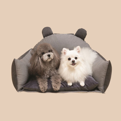 Honden Autobed BearBuddy - Comfortabele Hondenbed voor Auto