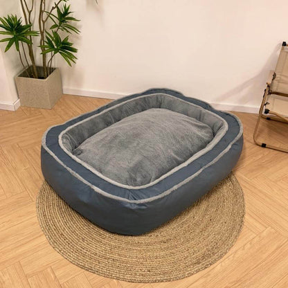 Hondenbed Met Afneembaar Dekbed Zacht en Luxe