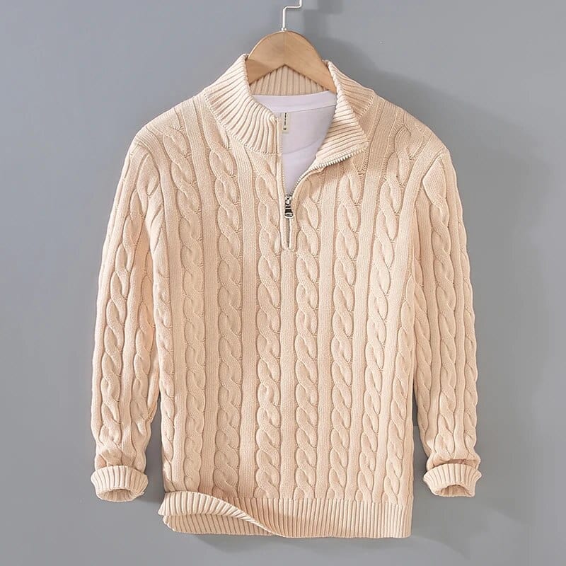 Heren Trui van Katoen – Casual & Modern voor Lente en Herfst