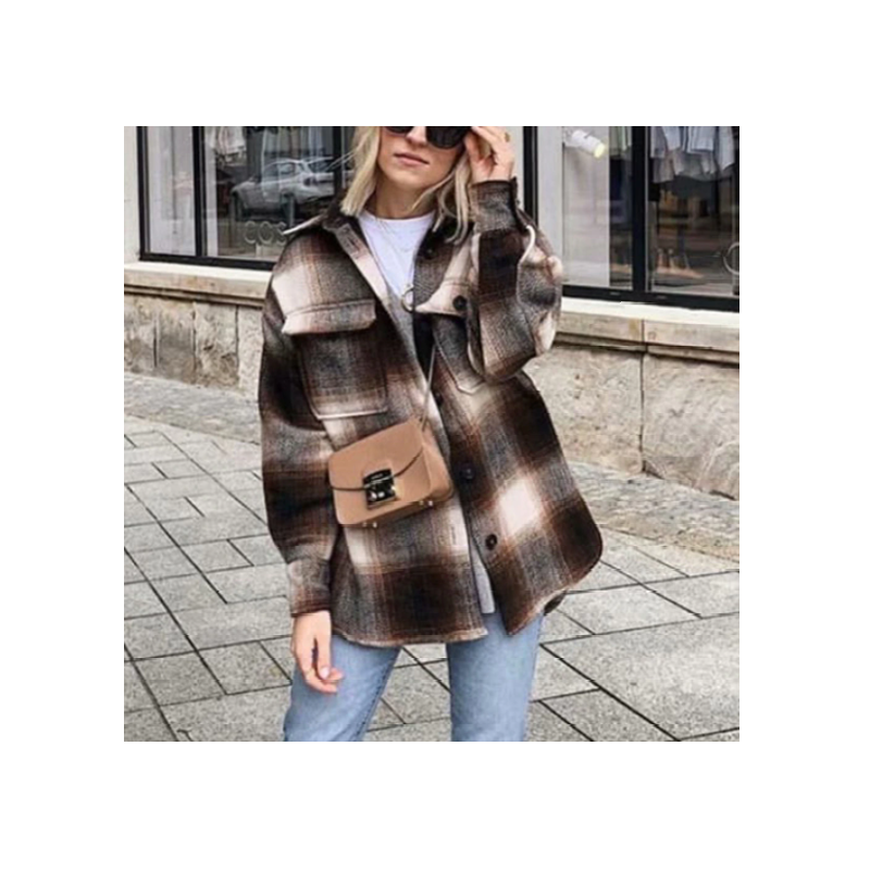 Damesjassen Vintage Tussenjas Stijlvol & Casual
