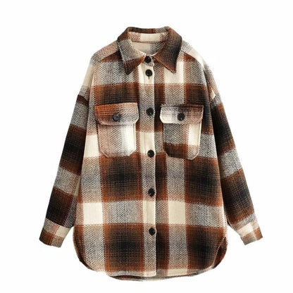 Damesjassen Vintage Tussenjas Stijlvol & Casual