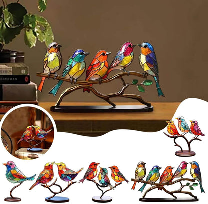 Kleurrijk Vogel Beeldje voor in de Kamer