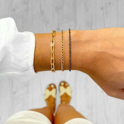 Trendy Armband met Schakels Lucia Stijl