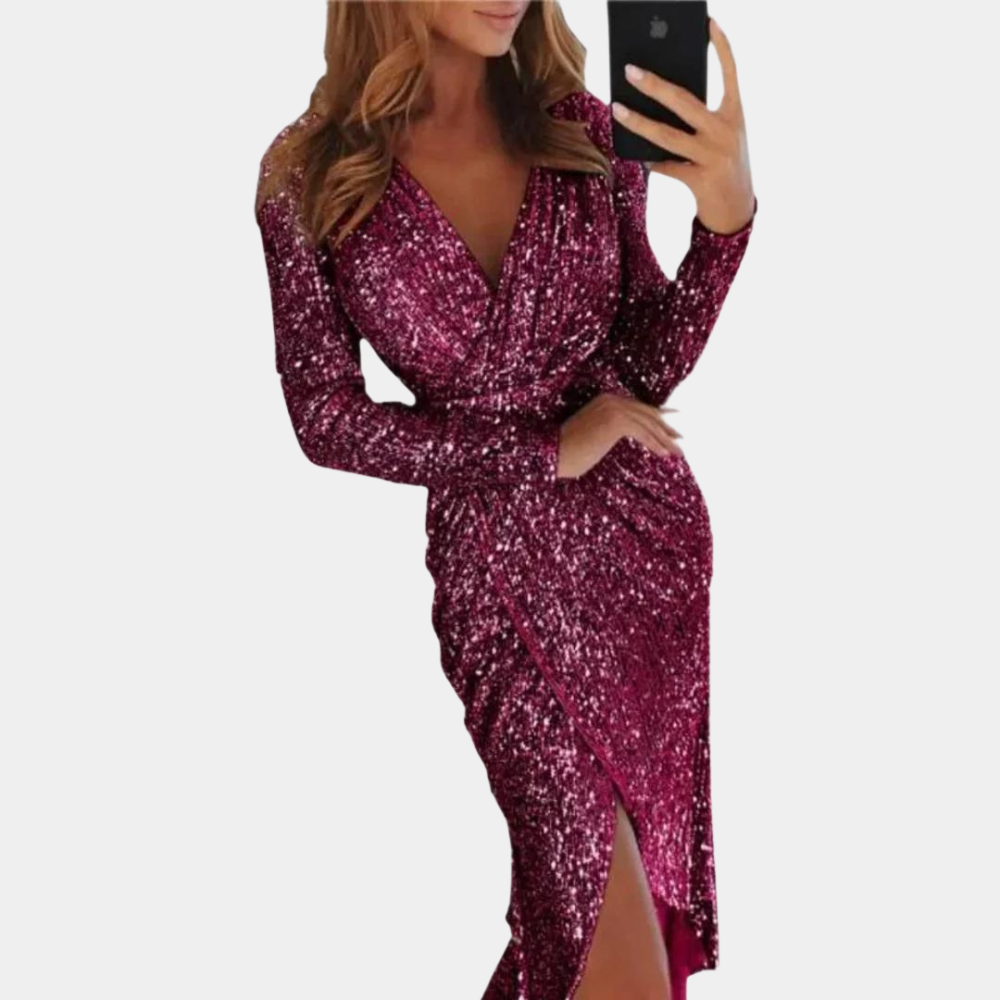 Isabella | Elegante abito di paillettes