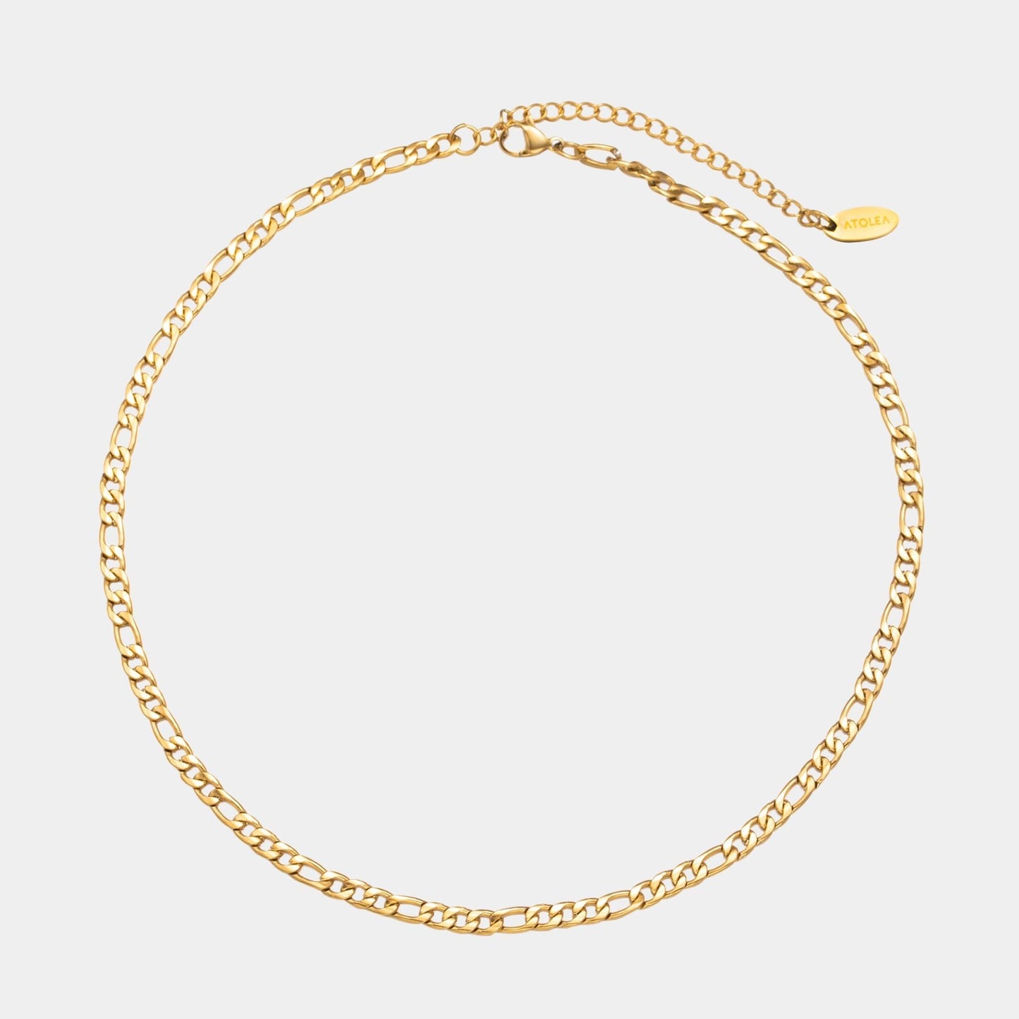 Eenvoudige Choker Zilveren Halsketting Minimalistisch Design