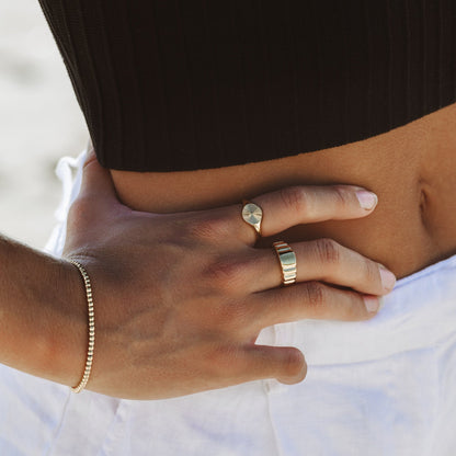 Zonnesignet Ring Solara Zilver