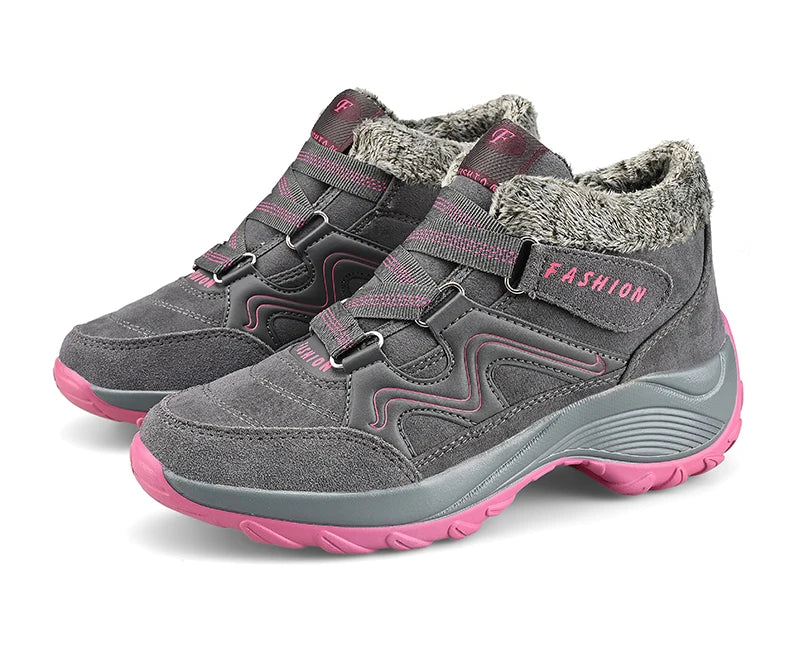 Winter Sneakers Dames Trendy Veelzijdig - Mode Vibes