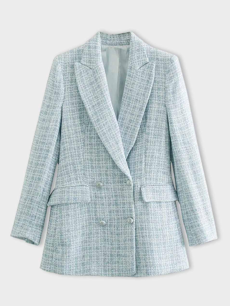Tweed Blazer Stijlvol voor Dames