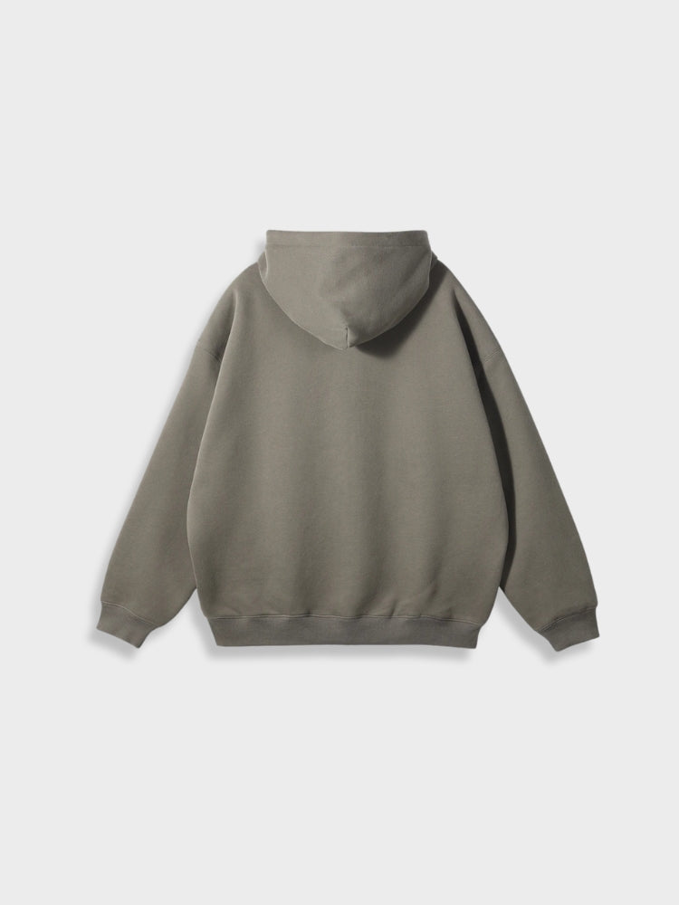 Lange Vest met Rits Oversized Stijl