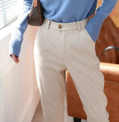 Warme Wollen Broek voor Dames Winter