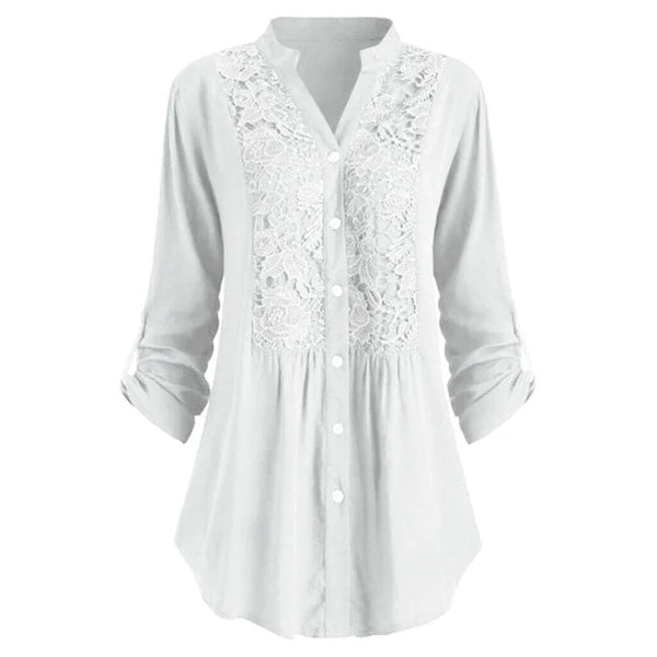 Dames Blouse Lange Pofmouwen Zomerjurk Stijl - Mode Vibes