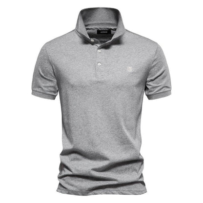Klassieke Polo Shirt voor Mannen Logan Stijl