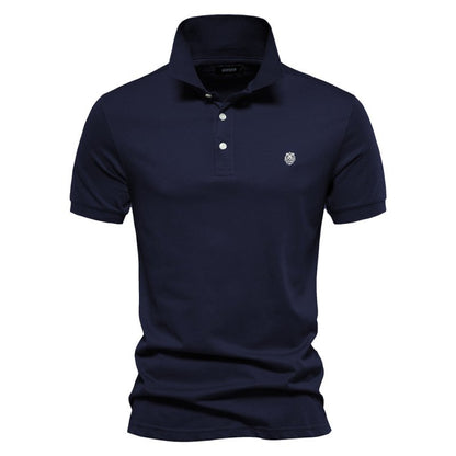 Klassieke Polo Shirt voor Mannen Logan Stijl