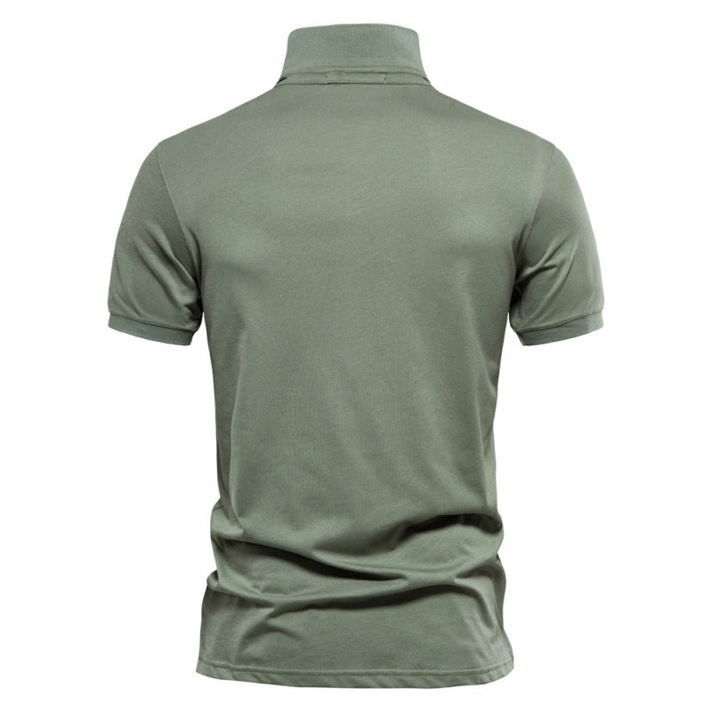 Klassieke Polo Shirt voor Mannen Logan Stijl