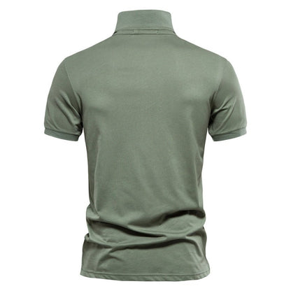 Klassieke Polo Shirt voor Mannen Logan Stijl