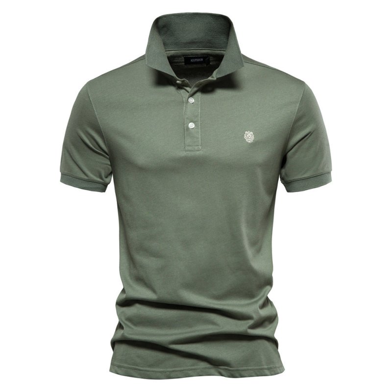 Klassieke Polo Shirt voor Mannen Logan Stijl