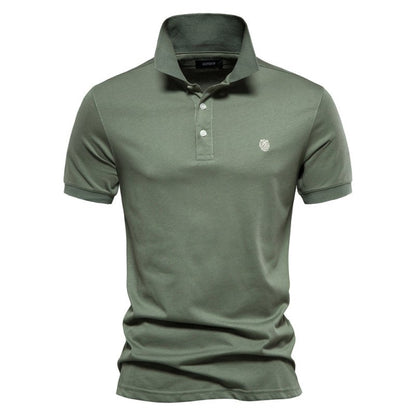 Klassieke Polo Shirt voor Mannen Logan Stijl