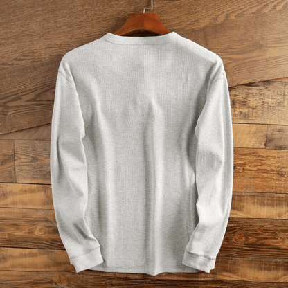 Heren Overhemd Wafelpatroon Mason Stijl