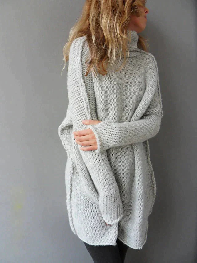 Grijze Damestrui Groot Model Oversized