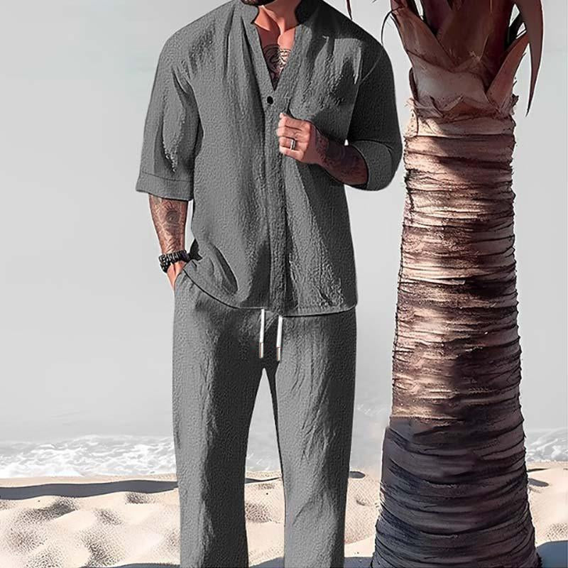 Mannen Casual Kleding Set Relaxed Fit