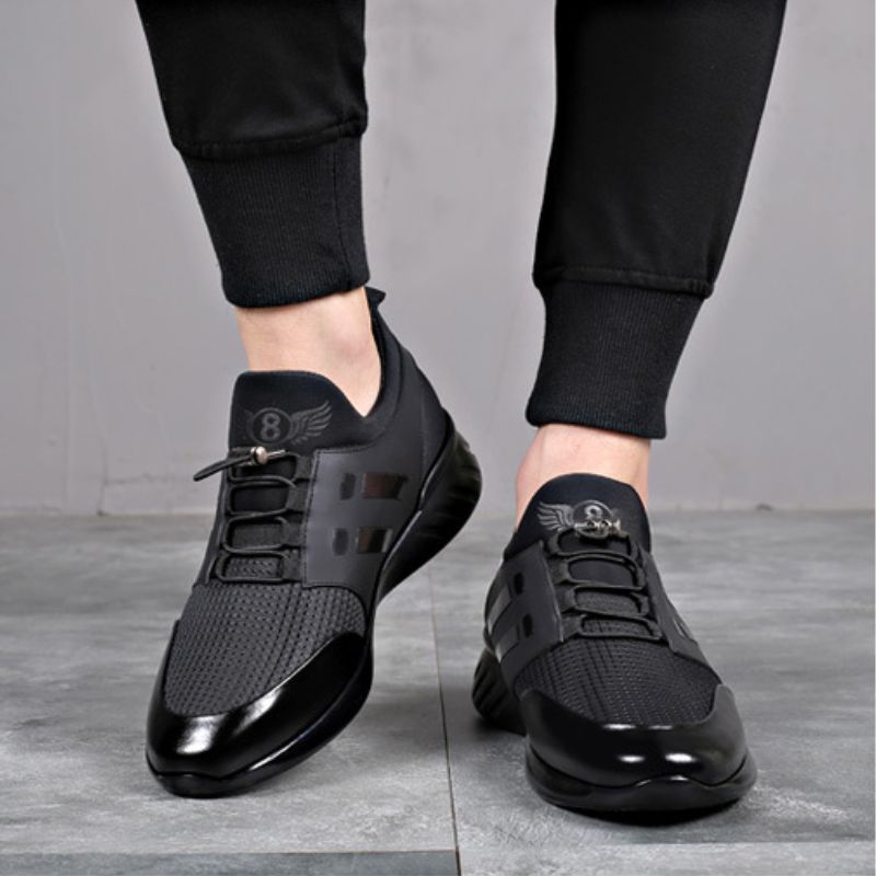 High Top Sole Sneaker in de kleur Zwart voor heren in stijl geschikt voor alle seizoenen.