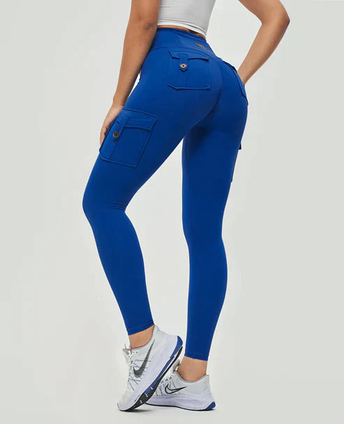 Hoge Taille Cargo Legging voor Vrouw