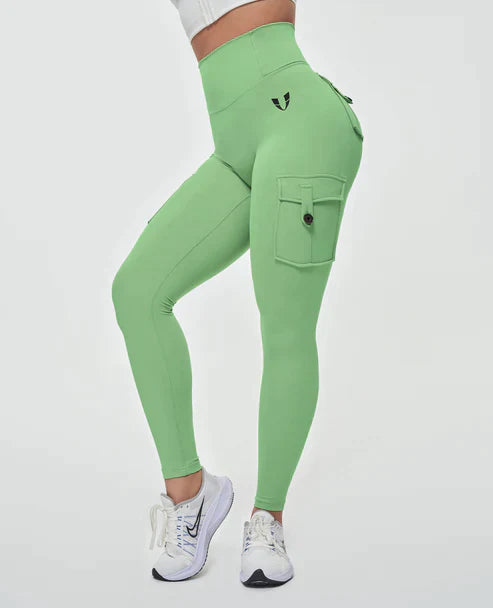 Hoge Taille Cargo Legging voor Vrouw